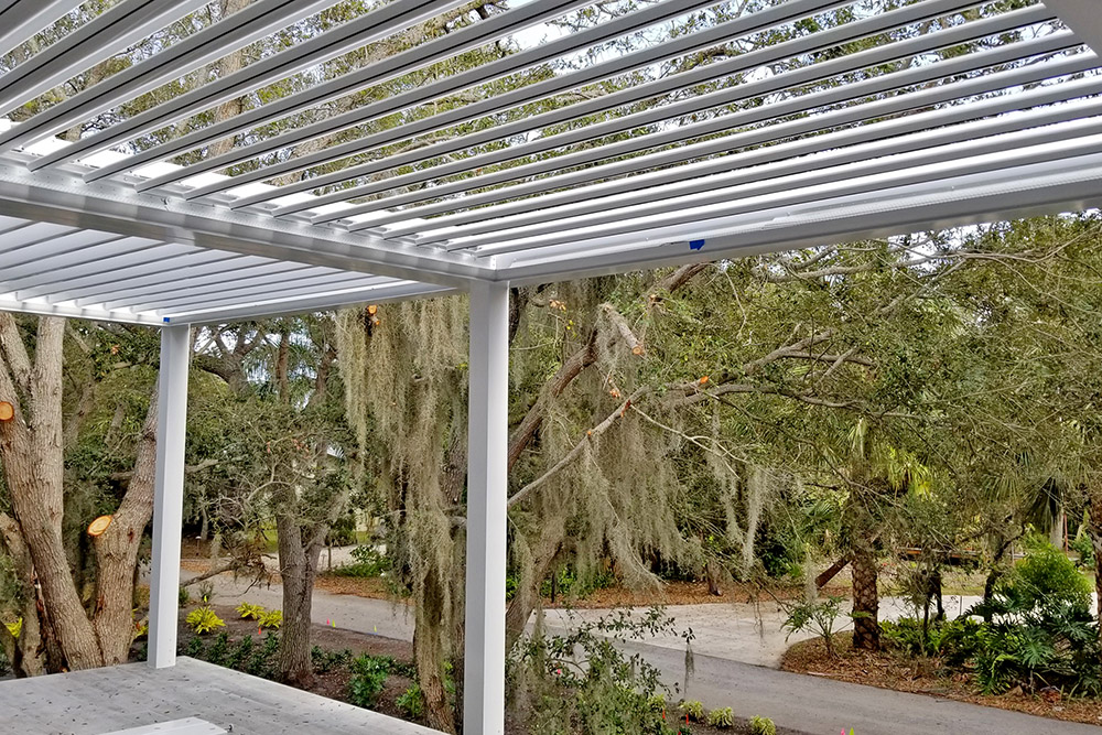 Quality Porch Roofs, Louvered Porch Roofs by www.sundancelr.com